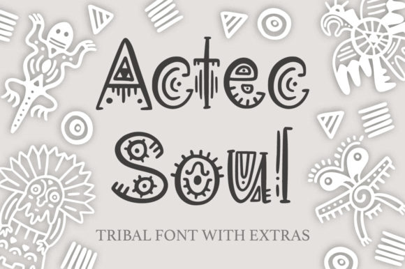 Aztec Soul: A Typeface That Tells a Story Beyond Words