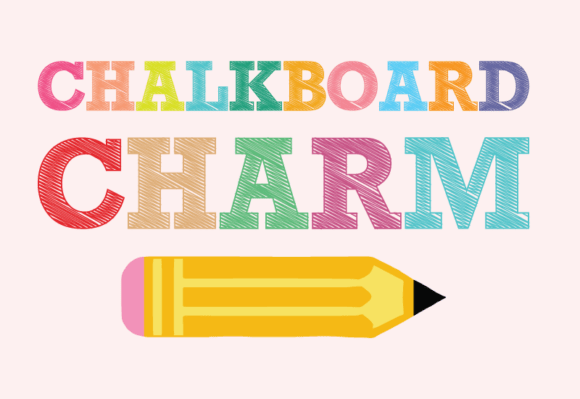 Chalkboard Charm: A Typeface That Brings Classroom Nostalgia to Modern Design