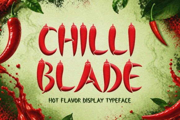 Chilli Blade: A Font That Brings the Heat to Your Branding