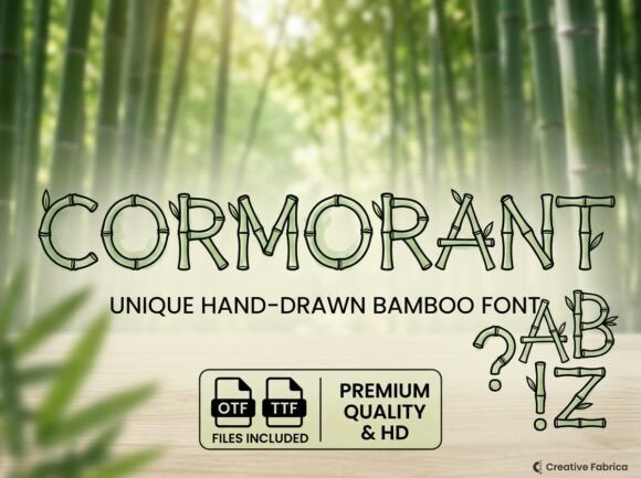 Cormorant: A Display Font Rooted in Bamboo's Timeless Elegance