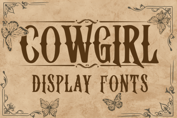Cowgirl Font: Bold Western Typography for Modern Design