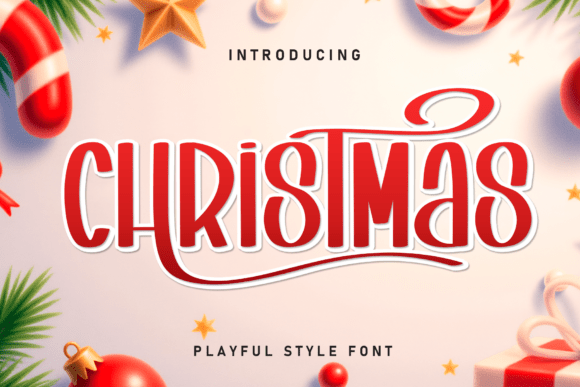 Festive Charm: A Sweet Display Font for Holiday Magic