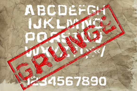 Grunge: The Bold Display Font for Authentic Design