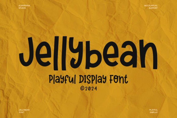 Jellybean: A Font That Feels Like a Celebration