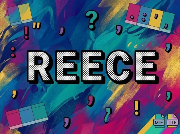 Reece: Inject Retro Comic Book Energy into Your Designs