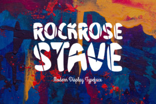 Rockrose Stave: A Modern Typeface for Bold Branding