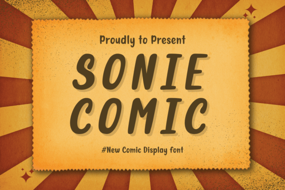 Sonie Comic: The Typeface That Brings Your Brand to Life