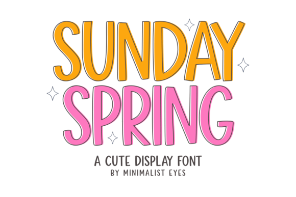 Sunday Spring: Capturing the Joy of a Playful Hand-Drawn Typeface