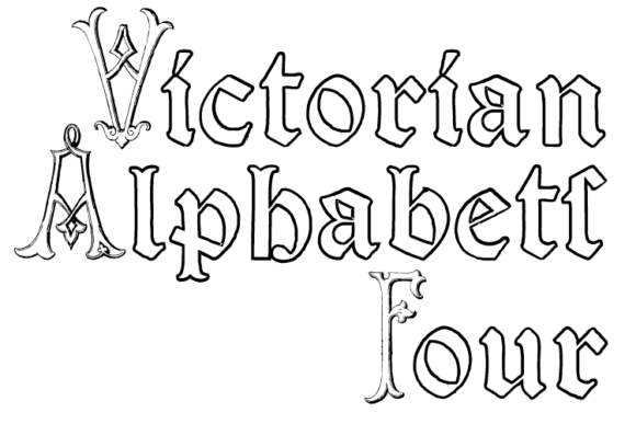 The Timeless Allure of Victorian Alphabets Four