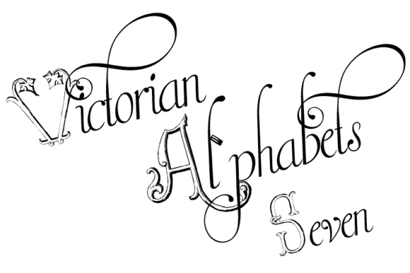 Victorian Alphabets Seven: Crafting Timeless Elegance in Design